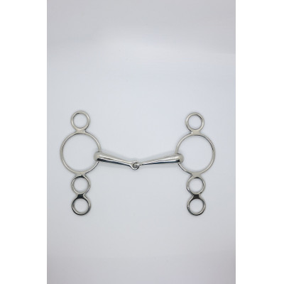 Mors Pessoa 3 anneaux 18 mm Harcour Inox