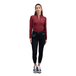 Pantaloni in pile da equitazione Harcour Jaipur Nero