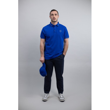 Polo Harcour Pampelonne Blu elettrico
