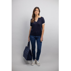 Polo Harcour Pomelo Marina Blu marino