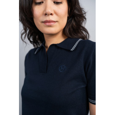 Polo Harcour Shark Marina Blu marino