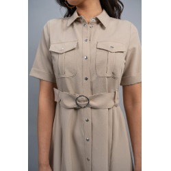 Abito Harcour Disca Sabbia Beige