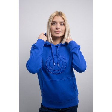 Felpa Harcour Samy Blu elettrico