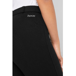 Pantaloni Horze Active da donna con fondello in silicone Nero Pantaloni Horze Active da donna con fondello in silicone Nero