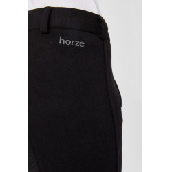 Pantaloni Horze Active da bambino con fondo in silicone Nero