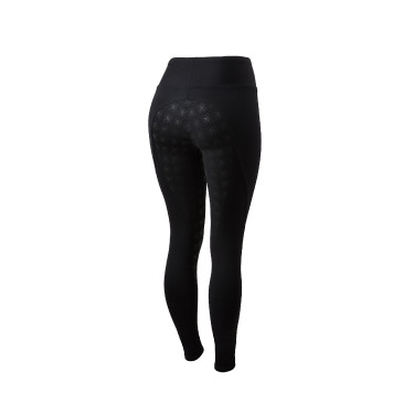 Leggings da equitazione con fondo in silicone effetto pelle Horze Juliet Leggings da equitazione con fondo in silicone effetto pelle Horze Juliet