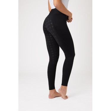 Leggings da equitazione con fondo in silicone effetto pelle Horze Juliet Leggings da equitazione con fondo in silicone effetto pelle Horze Juliet