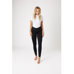 Leggings da equitazione con fondo in silicone effetto pelle Horze Juliet Leggings da equitazione con fondo in silicone effetto pelle Horze Juliet