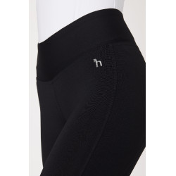 Leggings da equitazione con fondo in silicone effetto pelle Horze Juliet Leggings da equitazione con fondo in silicone effetto pelle Horze Juliet
