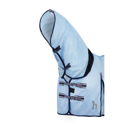 Camicia anti-mosche Freja Horze con copricollo Azzurro chiaro Blu Camicia anti-mosche Freja Horze con copricollo Azzurro chiaro Blu