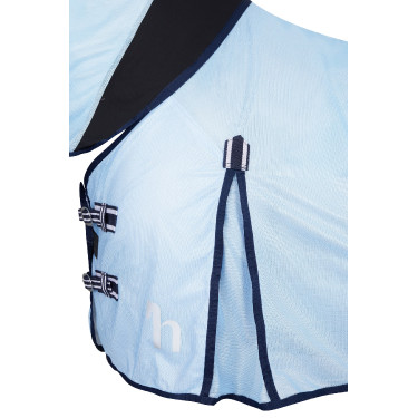 Camicia anti-mosche Freja Horze con copricollo Azzurro chiaro Blu Camicia anti-mosche Freja Horze con copricollo Azzurro chiaro Blu