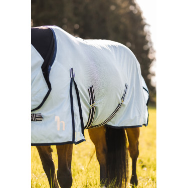 Camicia anti-mosche Freja Horze con copricollo Azzurro chiaro Blu Camicia anti-mosche Freja Horze con copricollo Azzurro chiaro Blu