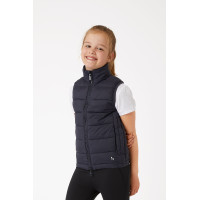 Gilet imbottito leggero senza maniche Horze Amber bambino Blu navy Gilet imbottito leggero senza maniche Horze Amber bambino Blu navy