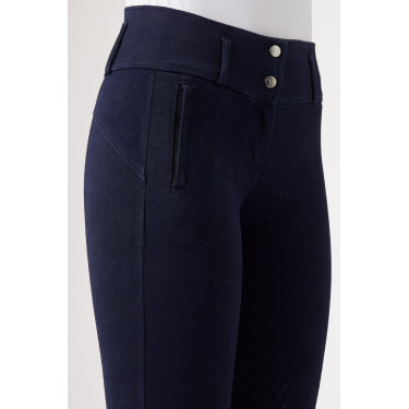 Pantaloni antiscivolo in silicone Horze Daniela donna Blu navy