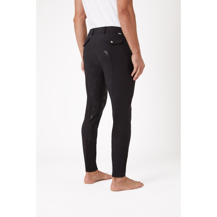 Pantaloni da equitazione uomo Horze Grand Prix con grip in silicone integrale Pantaloni da equitazione uomo Horze Grand Prix con grip in silicone integrale
