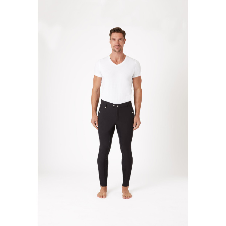 Pantaloni da equitazione uomo Horze Grand Prix con grip in silicone integrale Pantaloni da equitazione uomo Horze Grand Prix con grip in silicone integrale