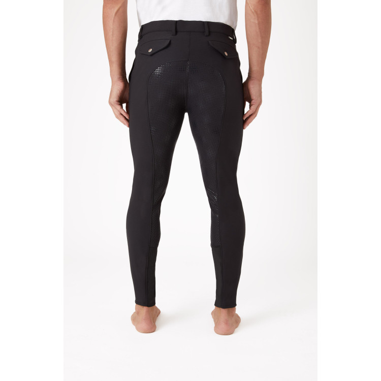 Pantaloni da equitazione uomo Horze Grand Prix con grip in silicone integrale Pantaloni da equitazione uomo Horze Grand Prix con grip in silicone integrale