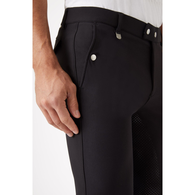 Pantaloni da equitazione uomo Horze Grand Prix con grip in silicone integrale Pantaloni da equitazione uomo Horze Grand Prix con grip in silicone integrale