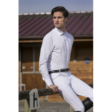 Polo Equithème Mesh maniche lunghe Polo Equithème Mesh maniche lunghe