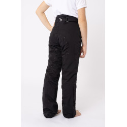 Pantaloni da equitazione imbottiti con silicone Adeline bambini Horze Nero Pantaloni da equitazione imbottiti con silicone Adeline bambini Horze Nero