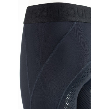 Leggings da equitazione da bambino con grip in silicone integrale Madison Horze Blu navy scuro