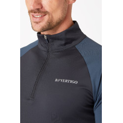 Top da allenamento B Vertigo Edmund da uomo con cerniera lampo Top da allenamento B Vertigo Edmund da uomo con cerniera lampo