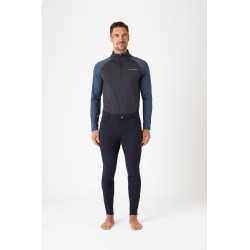 Pantaloni B Vertigo Ethan con rinforzi da uomo Blu navy scuro Pantaloni B Vertigo Ethan con rinforzi da uomo Blu navy scuro