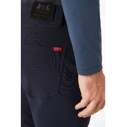 Pantaloni B Vertigo Ethan con rinforzi da uomo Blu navy scuro Pantaloni B Vertigo Ethan con rinforzi da uomo Blu navy scuro