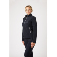 Giacca softshell ibrida da donna Horze Maeve Blu navy scuro Giacca softshell ibrida da donna Horze Maeve Blu navy scuro