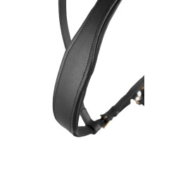Briglia combinata Orlando Horze bitless in cuoio Nero Briglia combinata Orlando Horze bitless in cuoio Nero