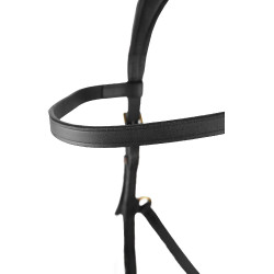 Briglia combinata Orlando Horze bitless in cuoio Nero Briglia combinata Orlando Horze bitless in cuoio Nero