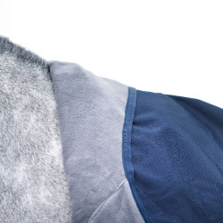 Coperta antipioggia Horze Avalanche Pro foderata in pile Blu Coperta antipioggia Horze Avalanche Pro foderata in pile Blu