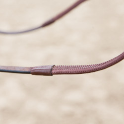 Redini in gomma Fine Prise Horze Marrone scuro Redini in gomma Fine Prise Horze Marrone scuro