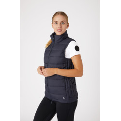 Gilet smanicato imbottito unisex Horze Avery Blu navy