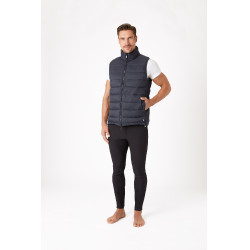 Gilet smanicato imbottito unisex Horze Avery Blu navy