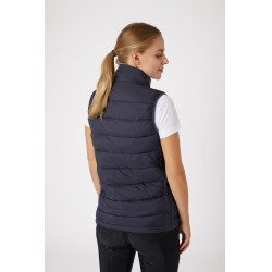 Gilet smanicato imbottito unisex Horze Avery Blu navy