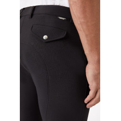 Pantaloni con grip in silicone Horze Grand Prix da uomo Nero Pantaloni con grip in silicone Horze Grand Prix da uomo Nero
