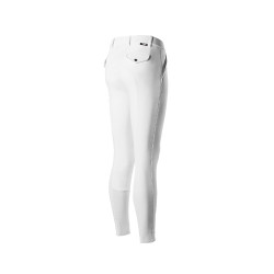 Pantaloni con grip in silicone Horze Grand Prix da uomo Bianco Pantaloni con grip in silicone Horze Grand Prix da uomo Bianco