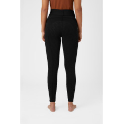 Pantaloni da equitazione termici con grip in silicone a fondo intero Mia donna Horze Nero Pantaloni da equitazione termici con grip in silicone a fondo intero Mia donna Horze Nero