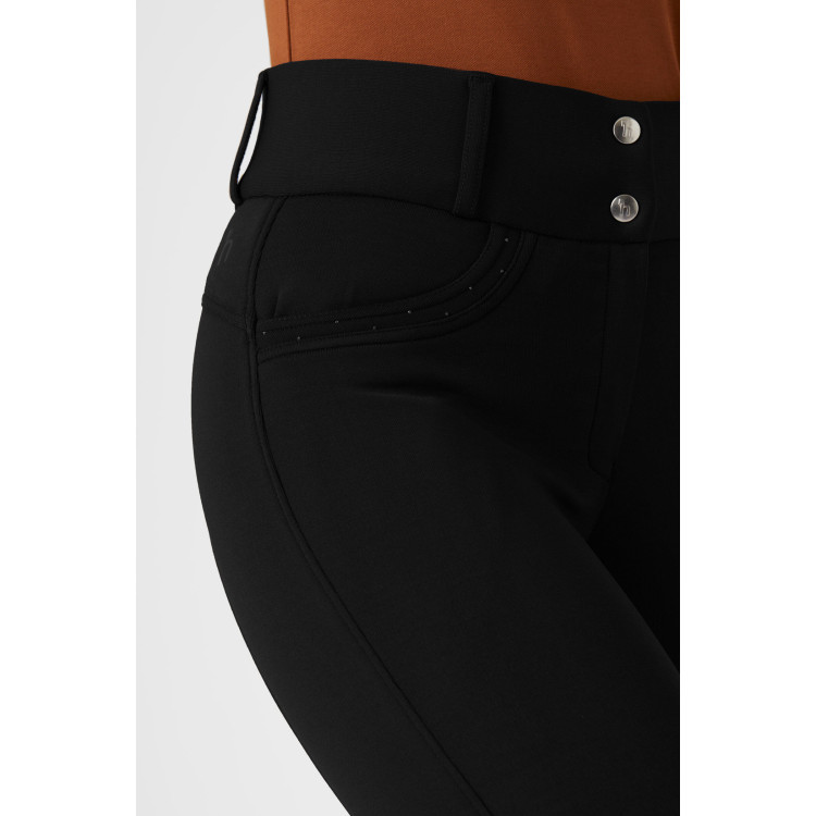 Pantaloni da equitazione termici con grip in silicone a fondo intero Mia donna Horze Pantaloni da equitazione termici con grip in silicone a fondo intero Mia donna Horze