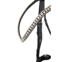 Briglia anatomica Grayson Horze con strass Nero / nero