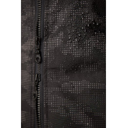 Gilet riflettente mimetico Luminox da donna Horze Nero / argento Gilet riflettente mimetico Luminox da donna Horze Nero / argento