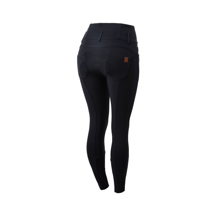 Pantaloni da equitazione a vita alta Tara con grip in silicone a fondo intero da donna Horze Pantaloni da equitazione a vita alta Tara con grip in silicone a fondo intero da donna Horze