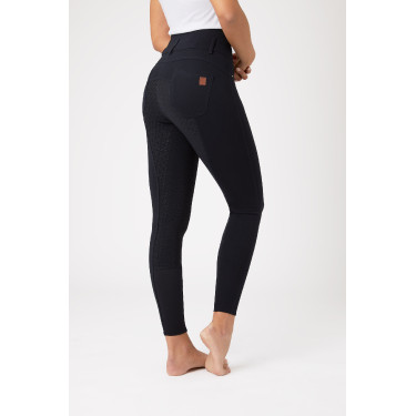 Pantaloni da equitazione a vita alta Tara con grip in silicone a fondo intero da donna Horze Pantaloni da equitazione a vita alta Tara con grip in silicone a fondo intero da donna Horze