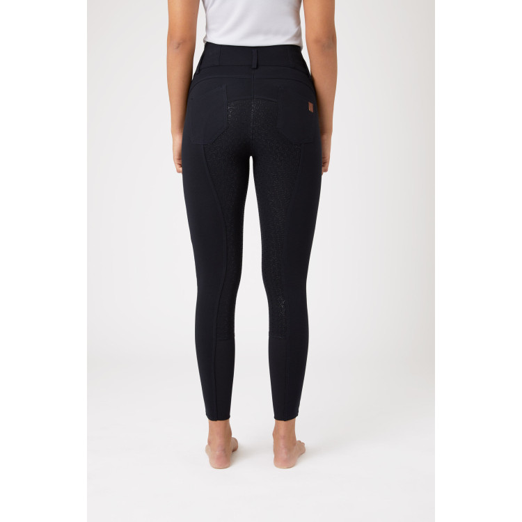 Pantaloni da equitazione a vita alta Tara con grip in silicone a fondo intero da donna Horze Pantaloni da equitazione a vita alta Tara con grip in silicone a fondo intero da donna Horze