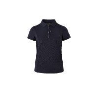 Polo da concorso a maniche corte con colletto Claudine da donna B Vertigo Blu navy scuro Polo da concorso a maniche corte con colletto Claudine da donna B Vertigo Blu navy scuro