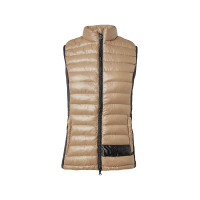 Gilet da equitazione ultraleggero senza maniche B Vertigo Sia da donna Biscotto allo zenzero Beige
