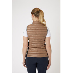 Gilet da equitazione ultraleggero senza maniche B Vertigo Sia da donna Biscotto allo zenzero Beige