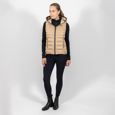 Gilet senza maniche Euro-star Gabriela Seppia Marrone