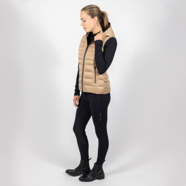 Gilet senza maniche Euro-star Gabriela Seppia Marrone